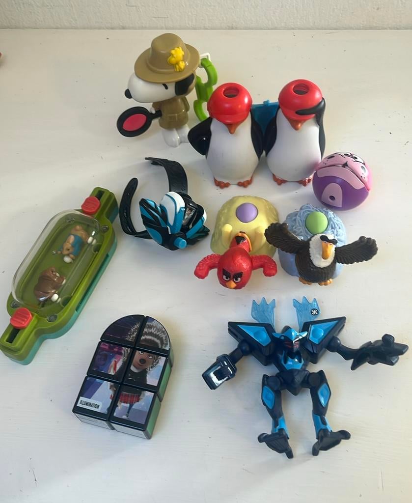 Happy meal speelgoed McDonalds, Kinderen en Baby's, Speelgoed | Overig, Ophalen, Gebruikt, Jongen of Meisje