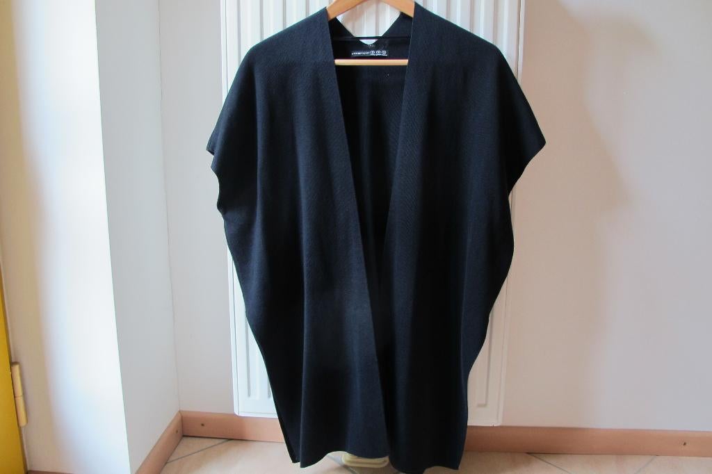 Navy sleevesless cape (Primark), Nieuw, Ophalen of Verzenden, Maat 36 (S), Primark