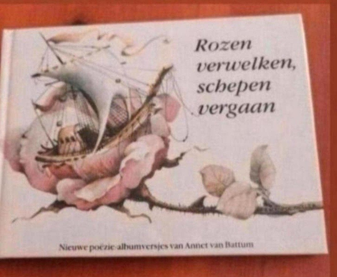 Rozen verwelken, schepen vergaan - Annet van Battum, Boeken, Ophalen of Verzenden, Zo goed als nieuw, Annet van Battum, Eén auteur