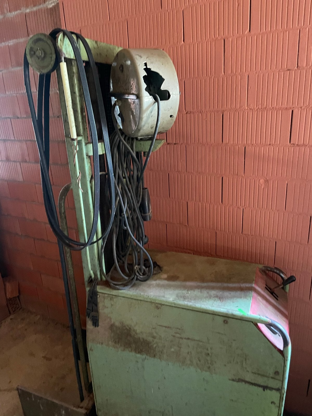 Vintage Elektrische Stapelaar / Hefwagen / Hydraulische Lift, Ophalen, Gebruikt