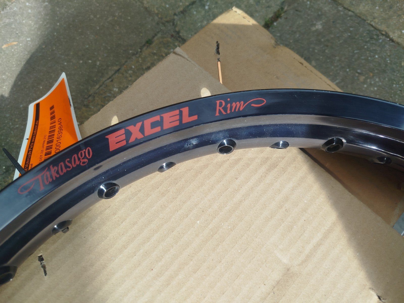 Nieuwe excel velg 19 inch zwart achtervelg haan wheels, Ophalen of Verzenden, Nieuw, Overige typen