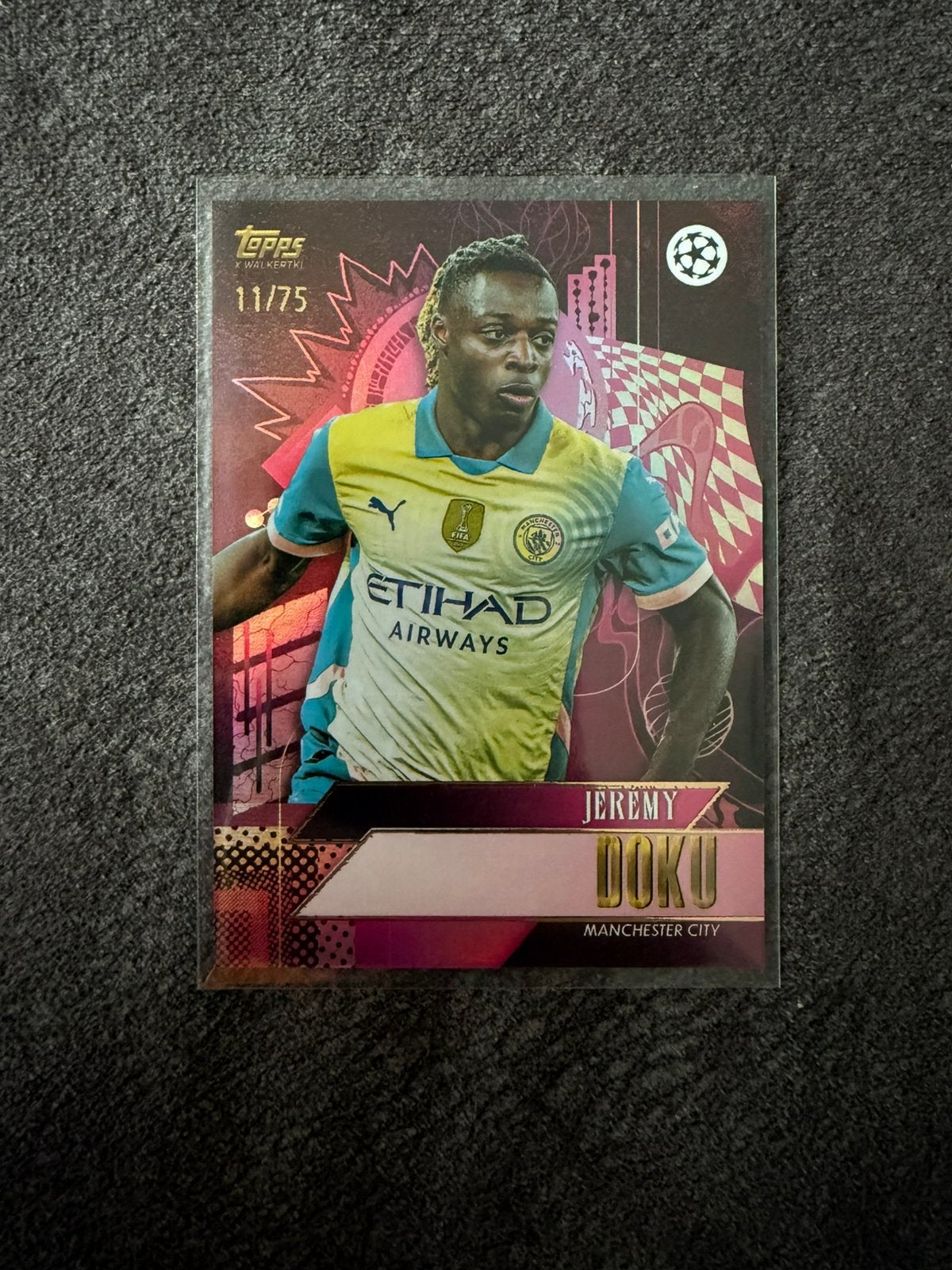 Jeremy Doku | 11/75 | TOPPS, Ophalen of Verzenden, Zo goed als nieuw
