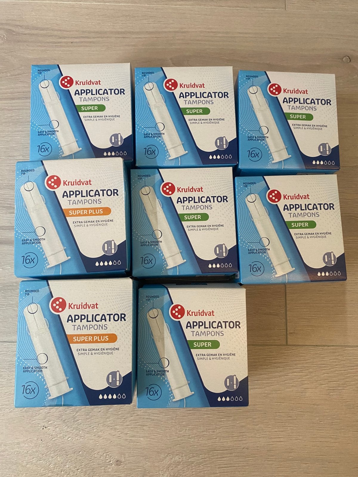 Kruidvat tampons applicator super en super plus, Ophalen, Zo goed als nieuw, Overige typen