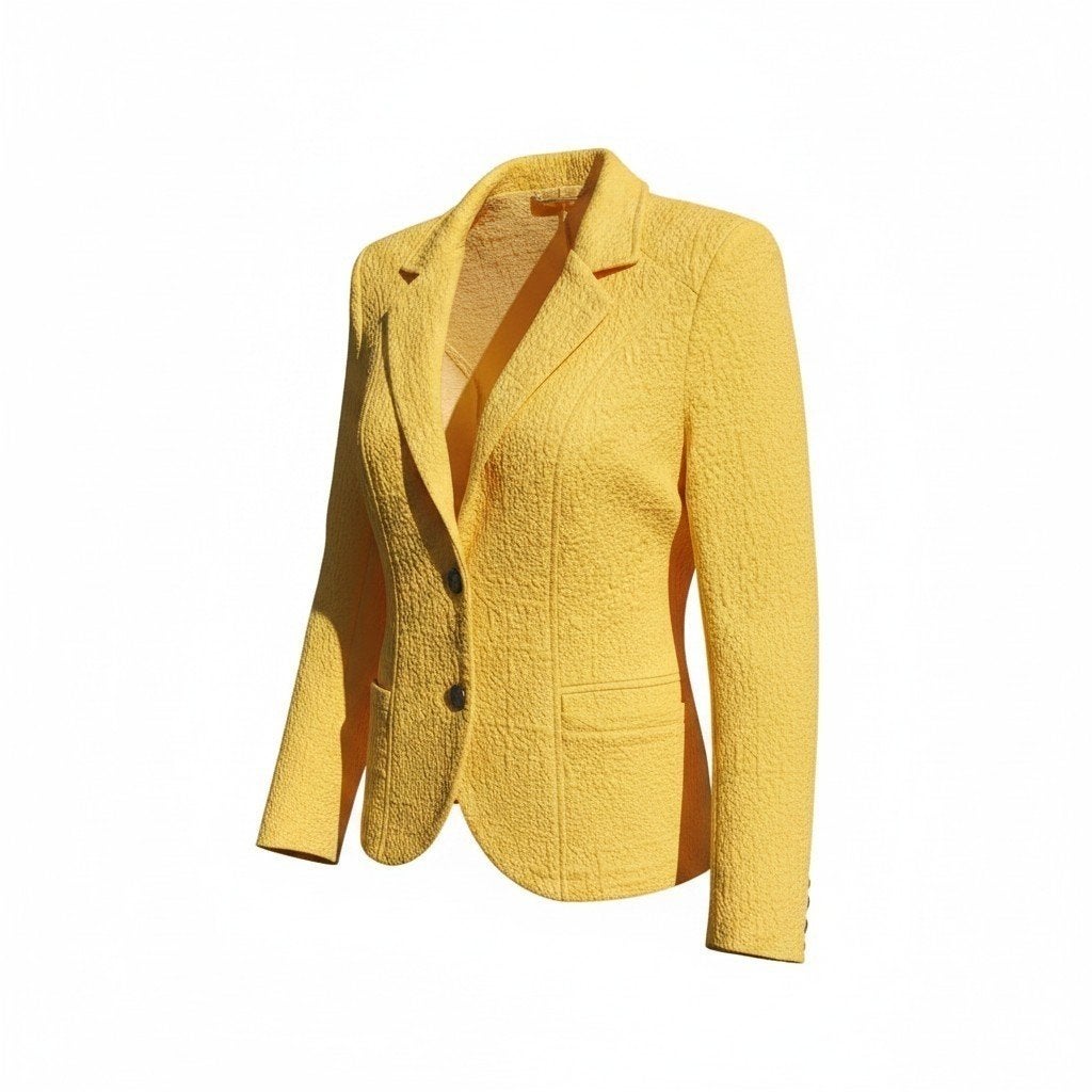 Hart dames blazer maat M okergeel / geel maat M getailleerd, Maat 38/40 (M), Geel, Ophalen of Verzenden, Zo goed als nieuw