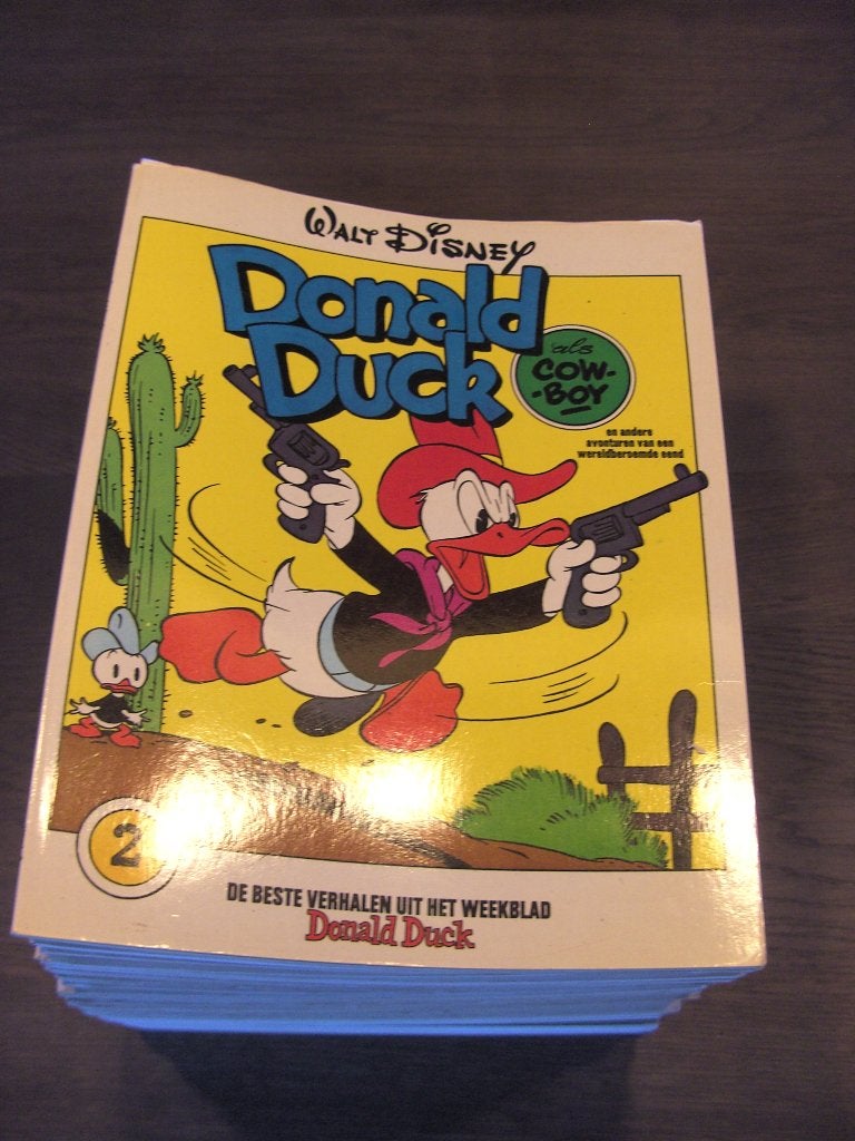 Serie Walt Disney "De beste verhalen van Donald Duck", Meerdere stripboeken, Ophalen of Verzenden, Gelezen