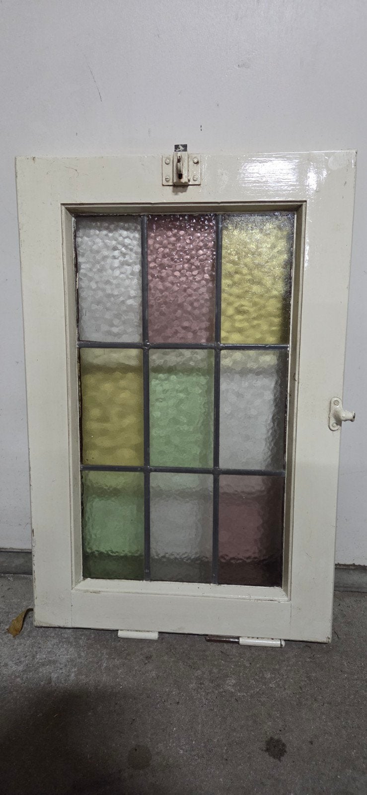 Decoratief Glas in Lood Raam - Vintage Stijl