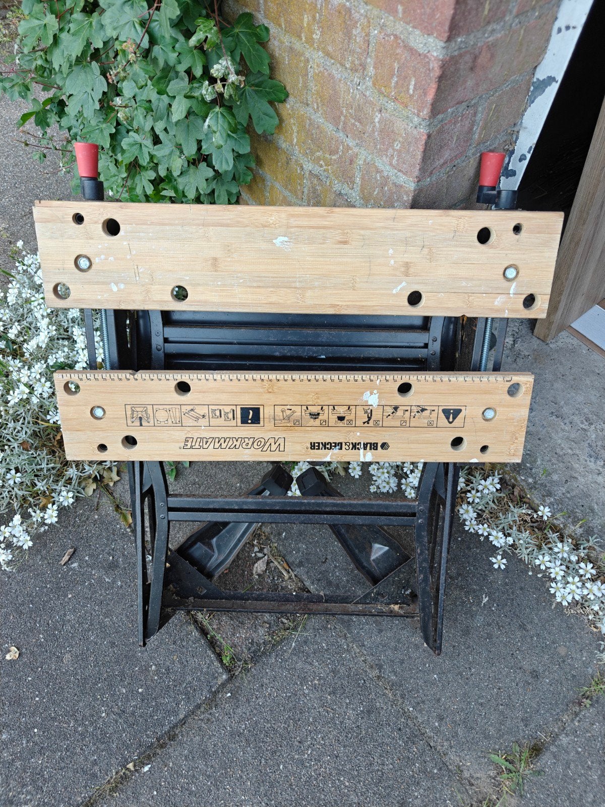 Black & Decker Workmate 60cm, Ophalen, Gebruikt, Minder dan 70 cm, Bankschroef