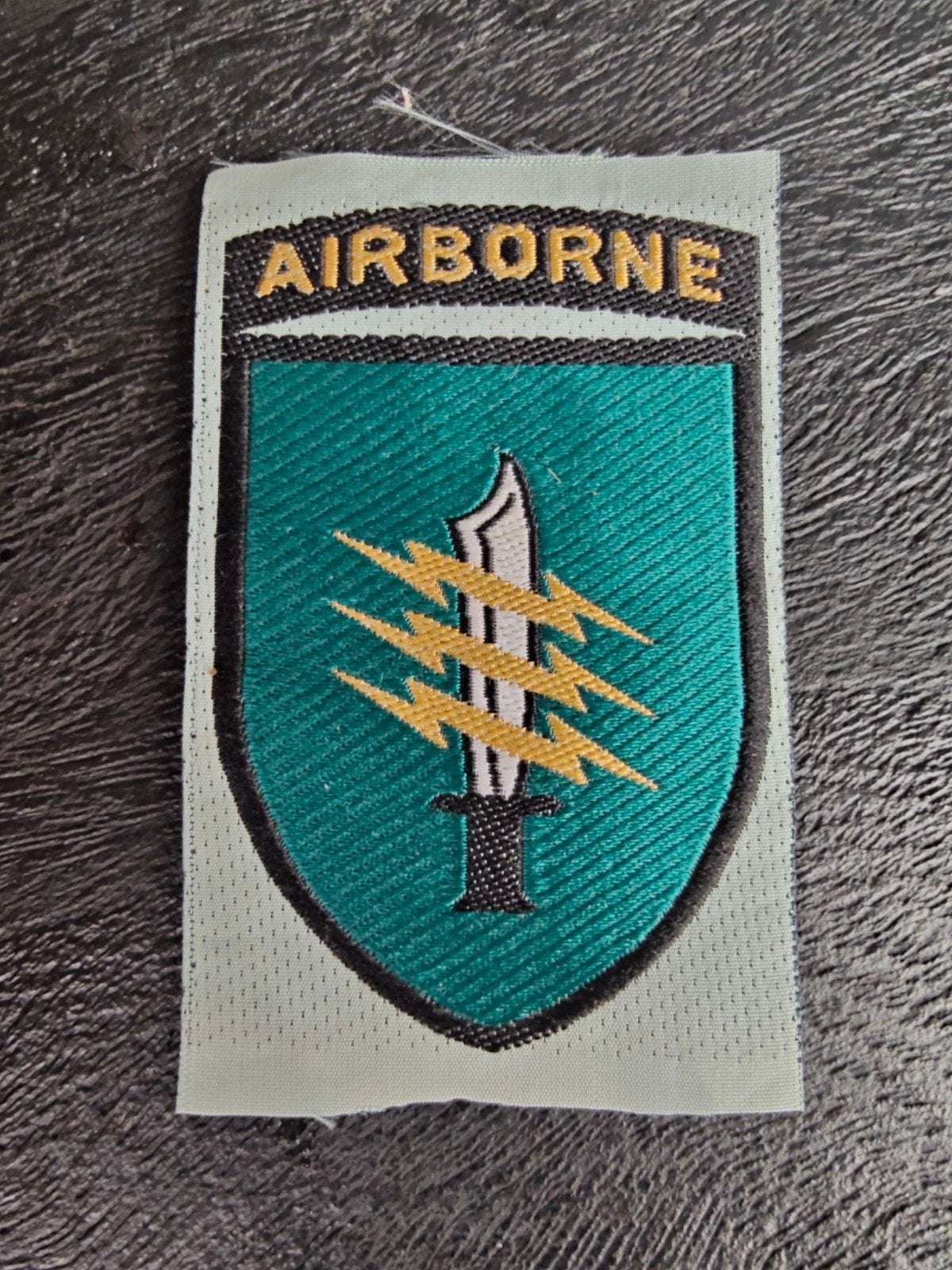 Patch , SPECIAL FORCES AIRBORNE Special Forces vietnam oorlo, Verzamelen, Ophalen of Verzenden, Landmacht, Amerika, Embleem of Badge