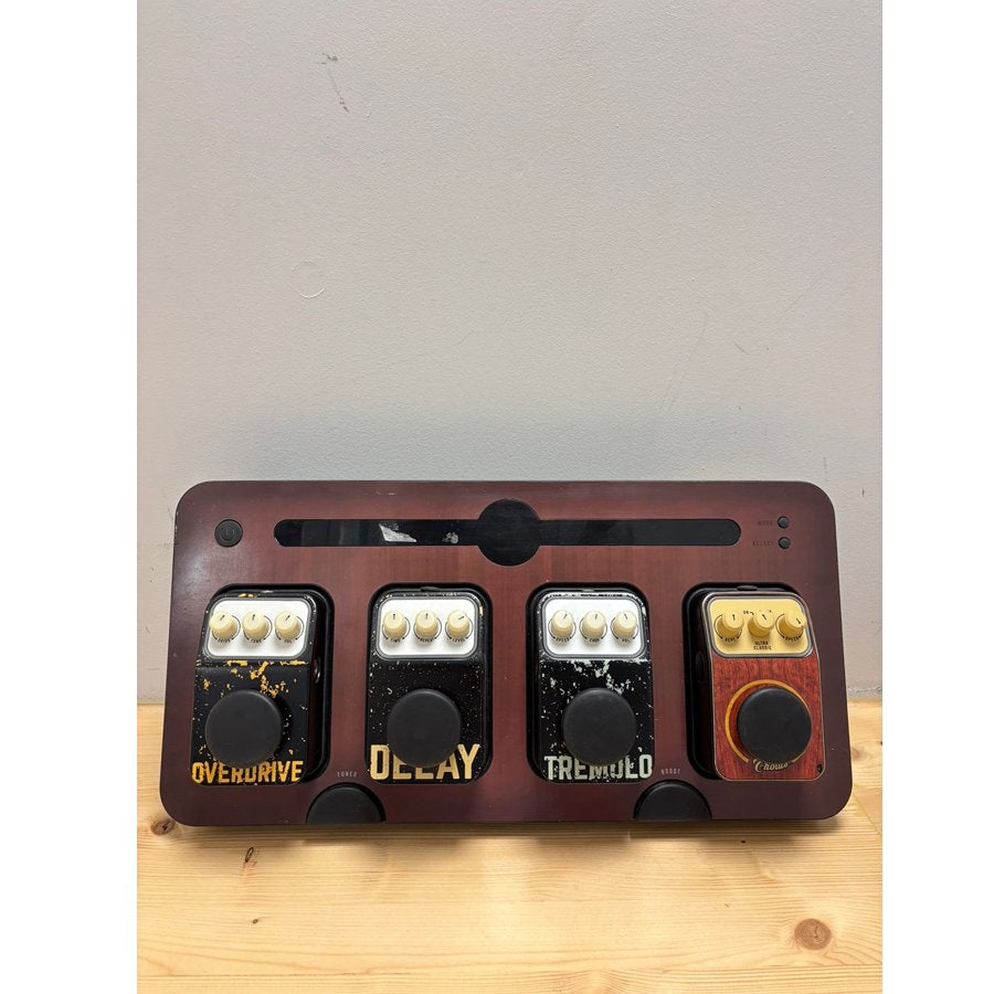 Nexi Industries Pedalboard incl. 4 pedalen - Occasion, Gebruikt, Ophalen of Verzenden, Delay of Echo