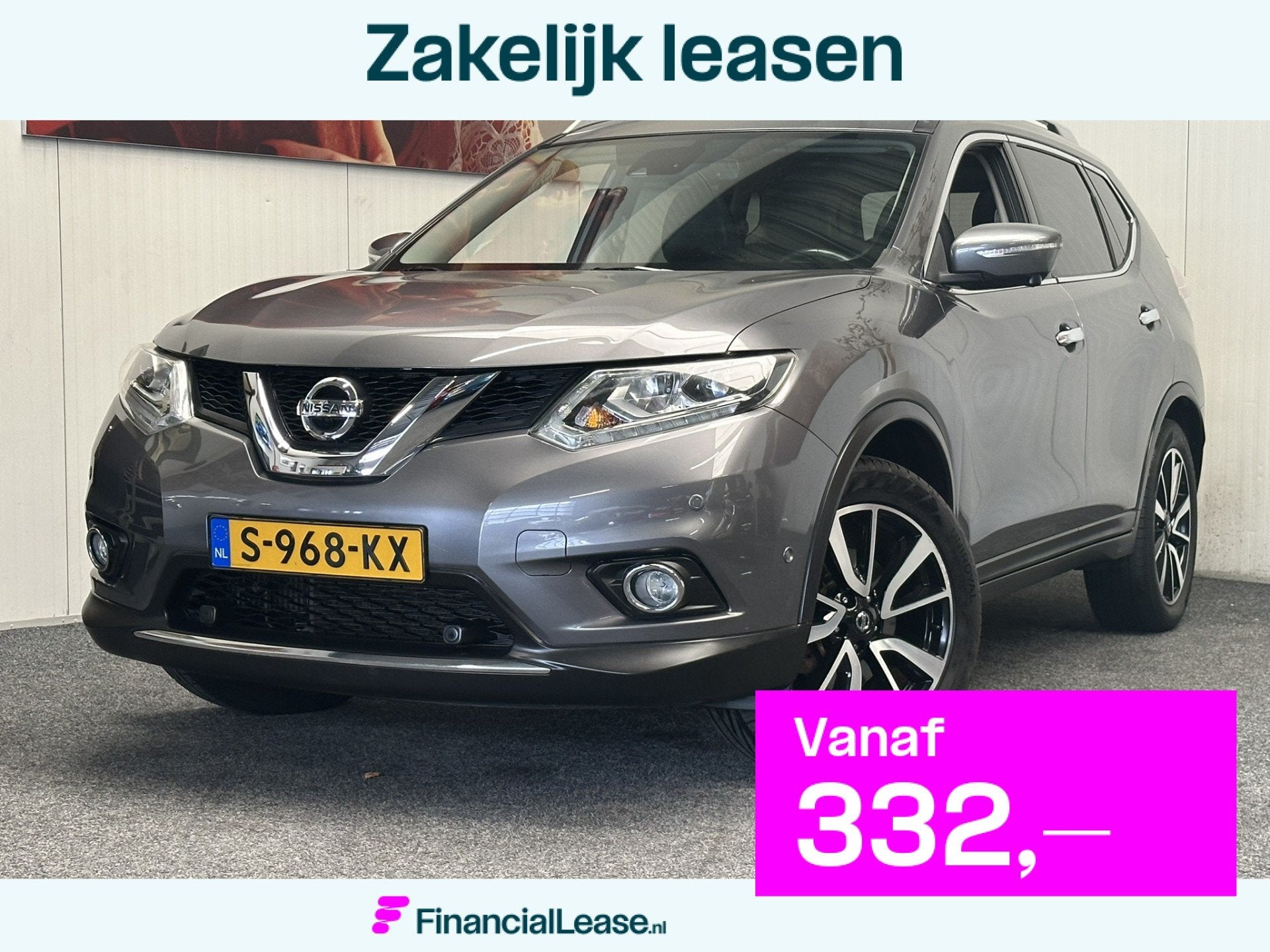 Nissan X-Trail 1.6 DIG-T TEKNA 7 PERSOONS PANORAMADAK MET AF, Voorwielaandrijving, Dealer onderhouden, 1618 cc, 4 cilinders