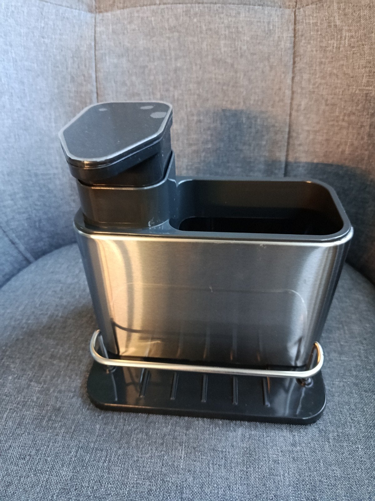 Stijlvolle Keuken Organizer met Zeepdispenser, Overige typen, Nieuw, Ophalen of Verzenden, Zwart