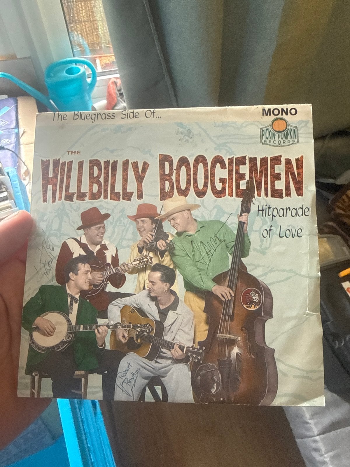 The Hillbilly Boogiemen - The Bluegrass Side Of... 7" Gesign, Gebruikt, Ophalen of Verzenden, EP, Country en Western