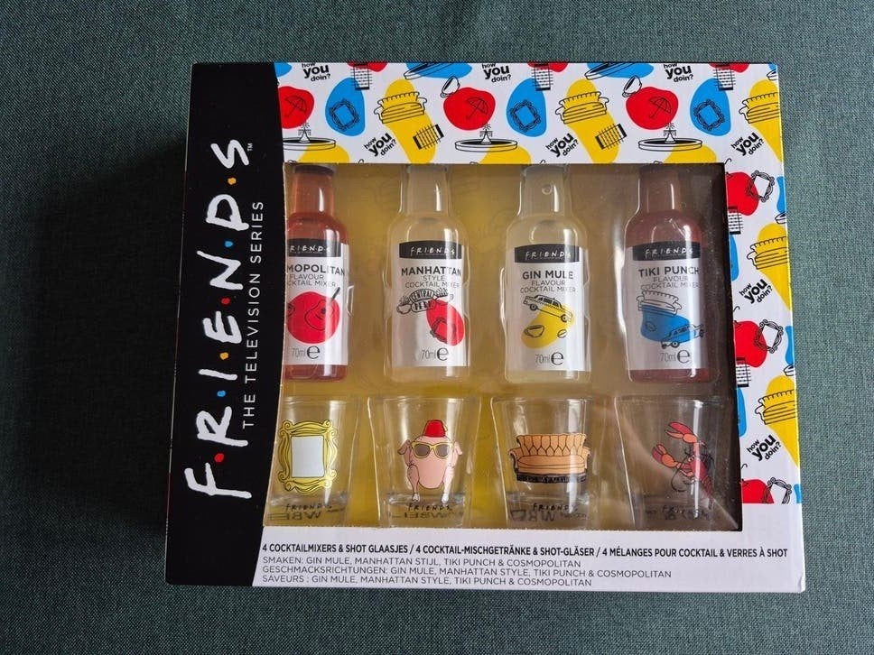 F.R.I.E.N.D.S. Cocktailset, Ophalen of Verzenden