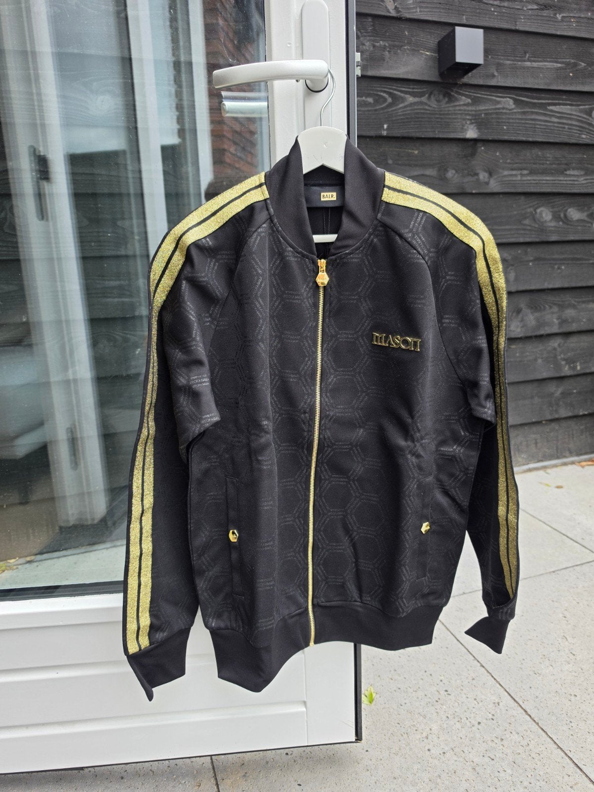 BALR. x Mason Garments Trainingsjack - Maat L - Nieuw, Kleding | Heren, Jassen | Zomer, Maat 52/54 (L), Zwart, Nieuw, Ophalen of Verzenden
