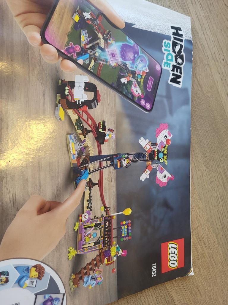 Lego Hidden Side 70432 Kermis, Ophalen of Verzenden, Zo goed als nieuw, Complete set, Lego