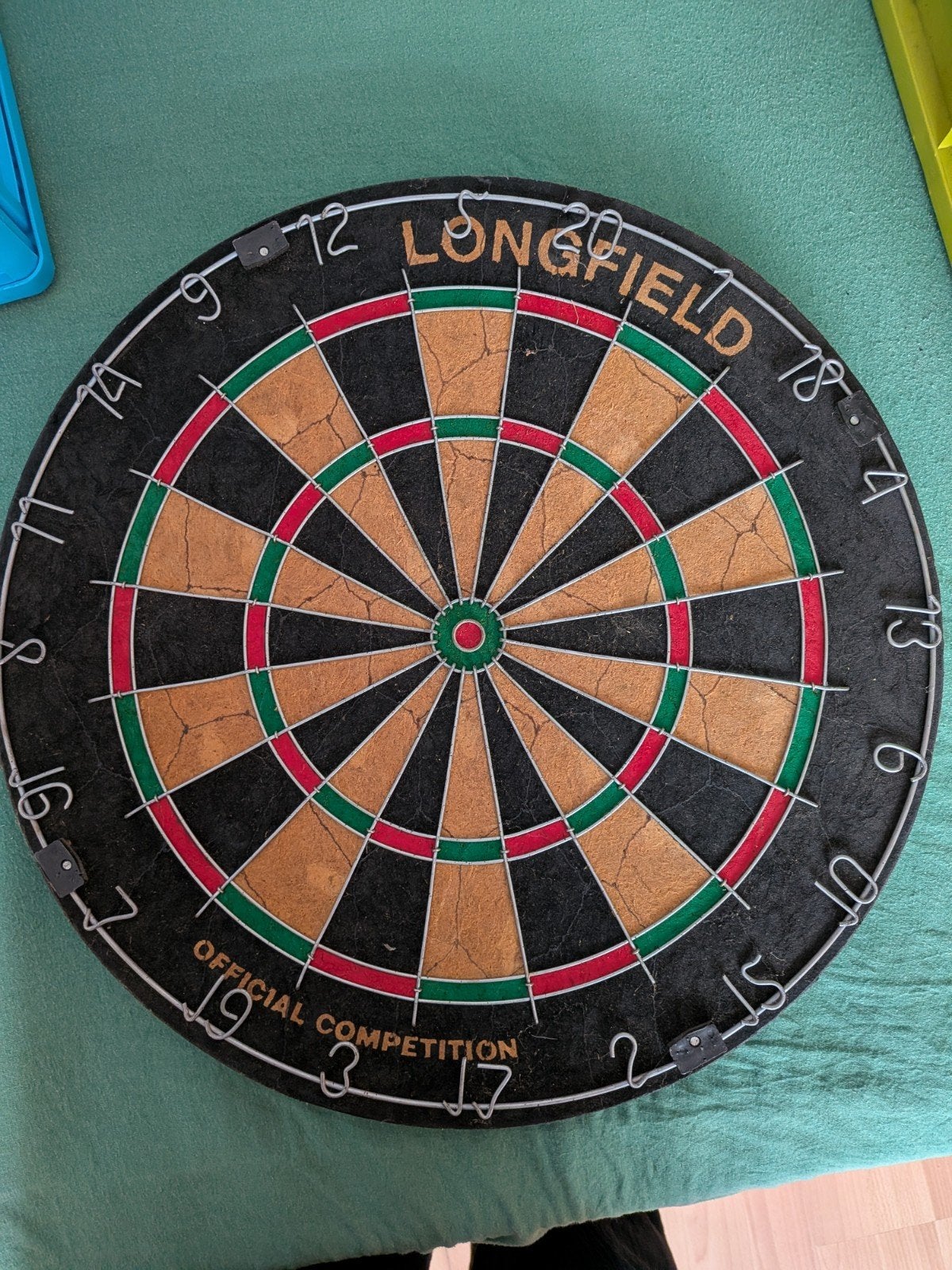 longfield dartbord, Ophalen of Verzenden, Zo goed als nieuw, Dartbord