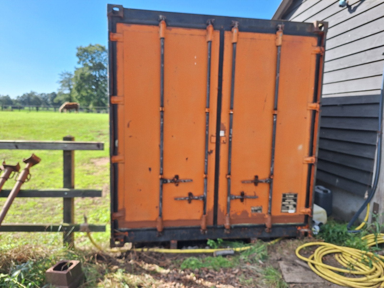 20ft container, Ophalen