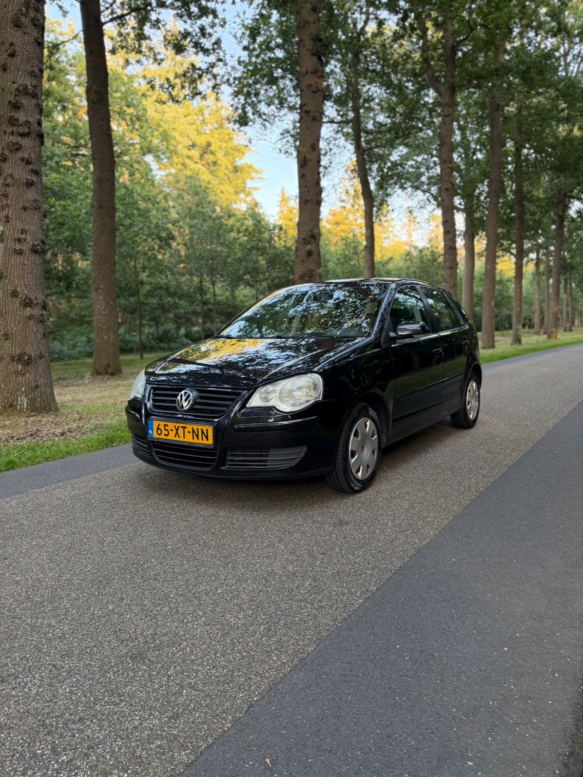 Volkswagen Polo 1.2/2007/4-deurs/APK t/m 13-07-2027/NAP, Auto's, Voorwielaandrijving, 989 kg, 1198 cc, Zwart