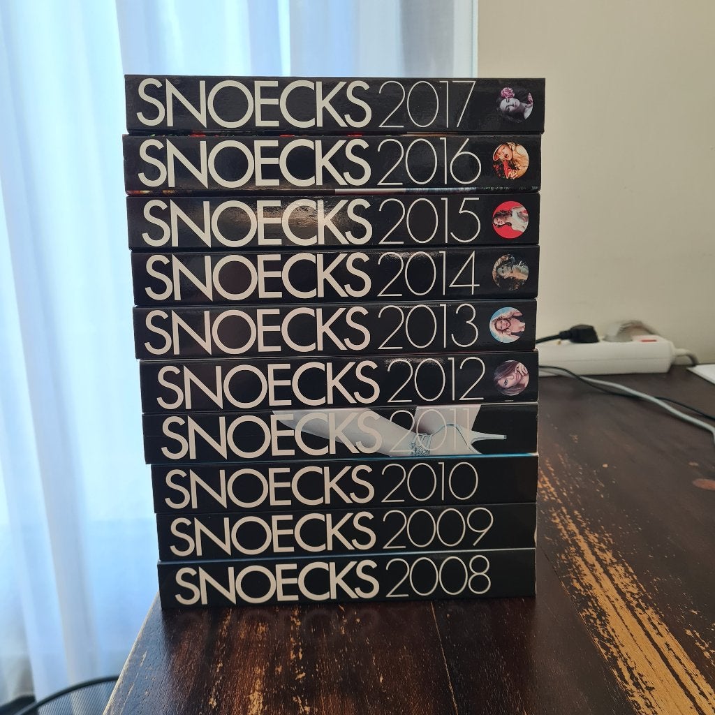 Snoecks Boeken periode 2008-2017.  Meer jaren aanwezig., Boeken, Ophalen of Verzenden, Zo goed als nieuw, Snoecks