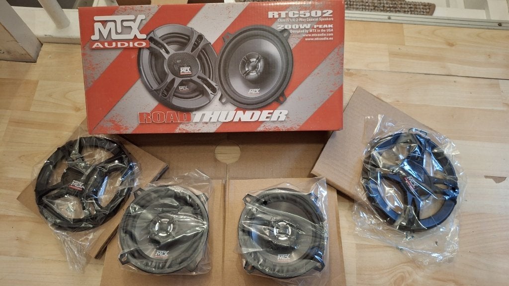 MTX RTC502(13cm 2-weg speakers 200Watt max), MTX, Info@rhodelta.nl, Nieuw, Ophalen of Verzenden