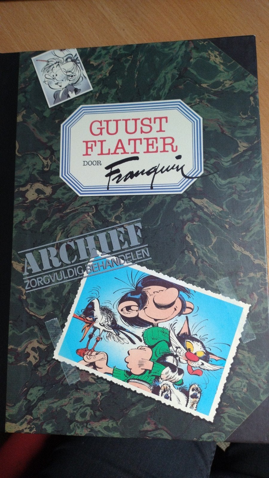 Guust Flater Archief - Zorgvuldig Behandelen, Eén stripboek, Ophalen of Verzenden, Nieuw, Franquin