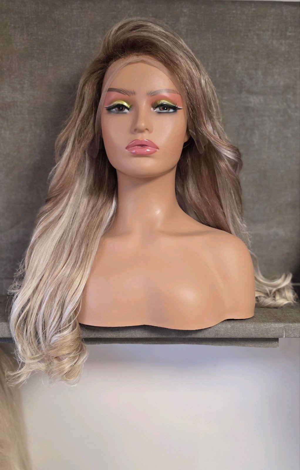 lace wig echt haar, Ophalen of Verzenden, Nieuw, Pruik of Haarverlenging