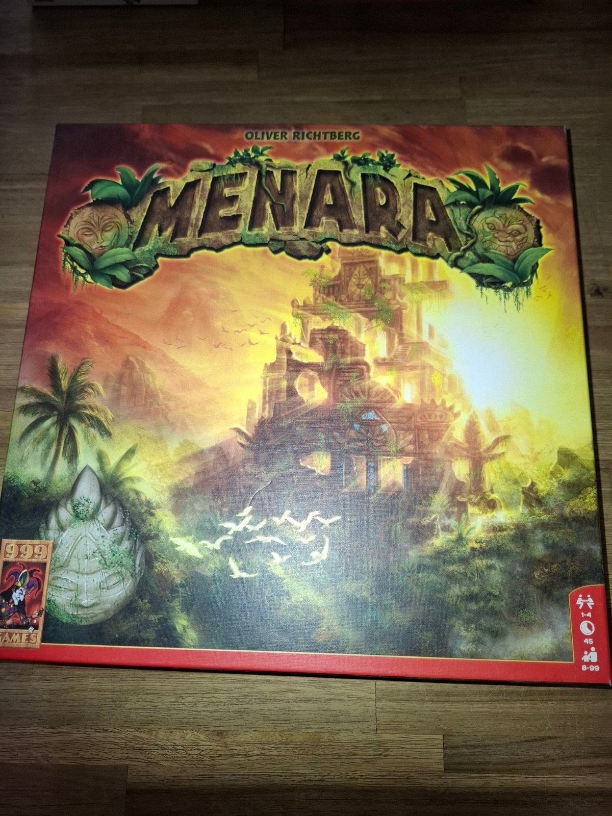 Menara Bordspel - Oliver Richtberg - 999 Games, Hobby en Vrije tijd, Een of twee spelers, Ophalen, Zo goed als nieuw, 999 Games