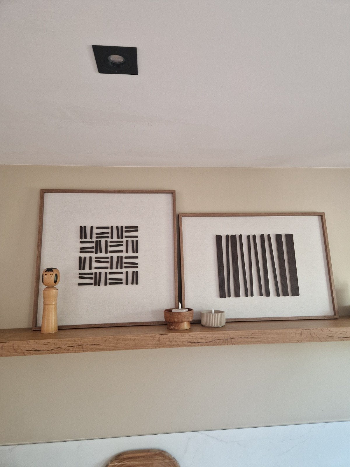 2 Schilderijen Loods 5 - Abstracte Kunst, Ophalen