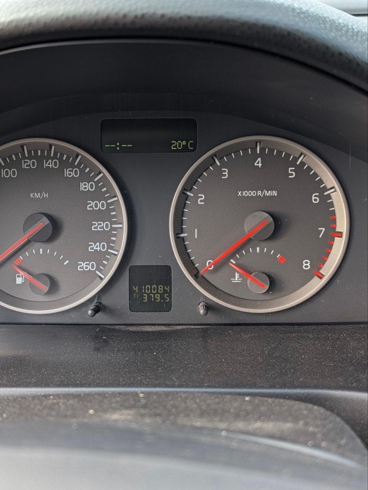 Volvo V50 2.4 140PK LPG 2004 Grijs, Voorwielaandrijving, Origineel Nederlands, V50, Zilver of Grijs