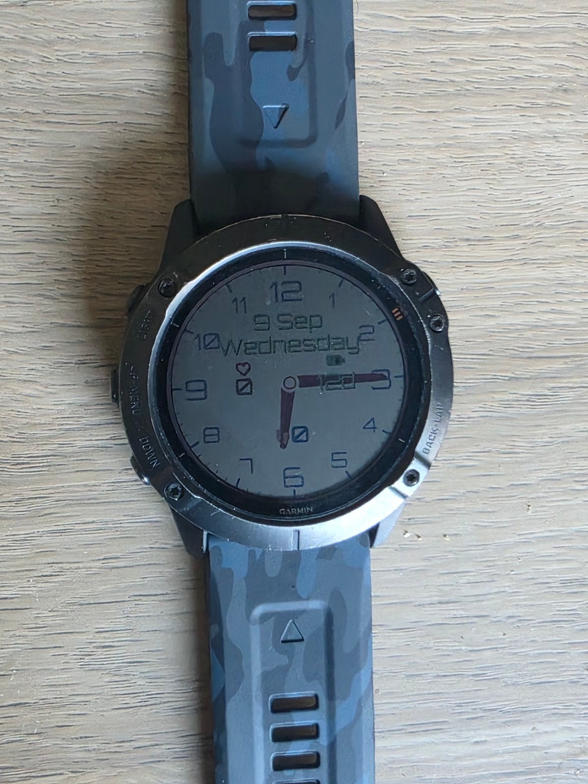 Garmin Fenix 6X Pro Solar 47mm - Inclusief Laadsnoer, Gebruikt, Garmin, Ophalen of Verzenden, Waterdicht