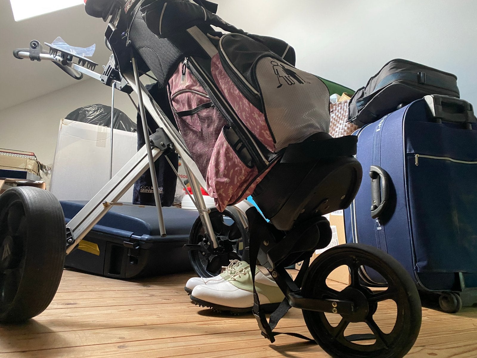 Foto 11 van Complete Golfset met Golftas, Trolley en Schoenen