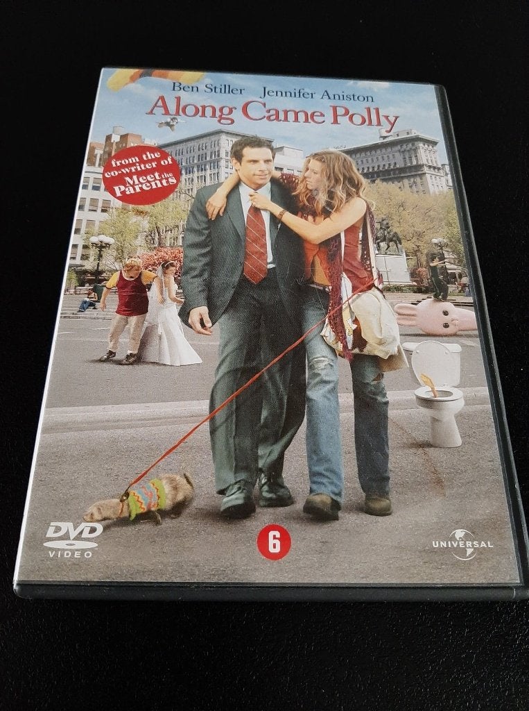 Along came Polly, Ben Stiller en Jennifer Aniston!, Vanaf 6 jaar, Ophalen of Verzenden, Gebruikt, Romantische komedie