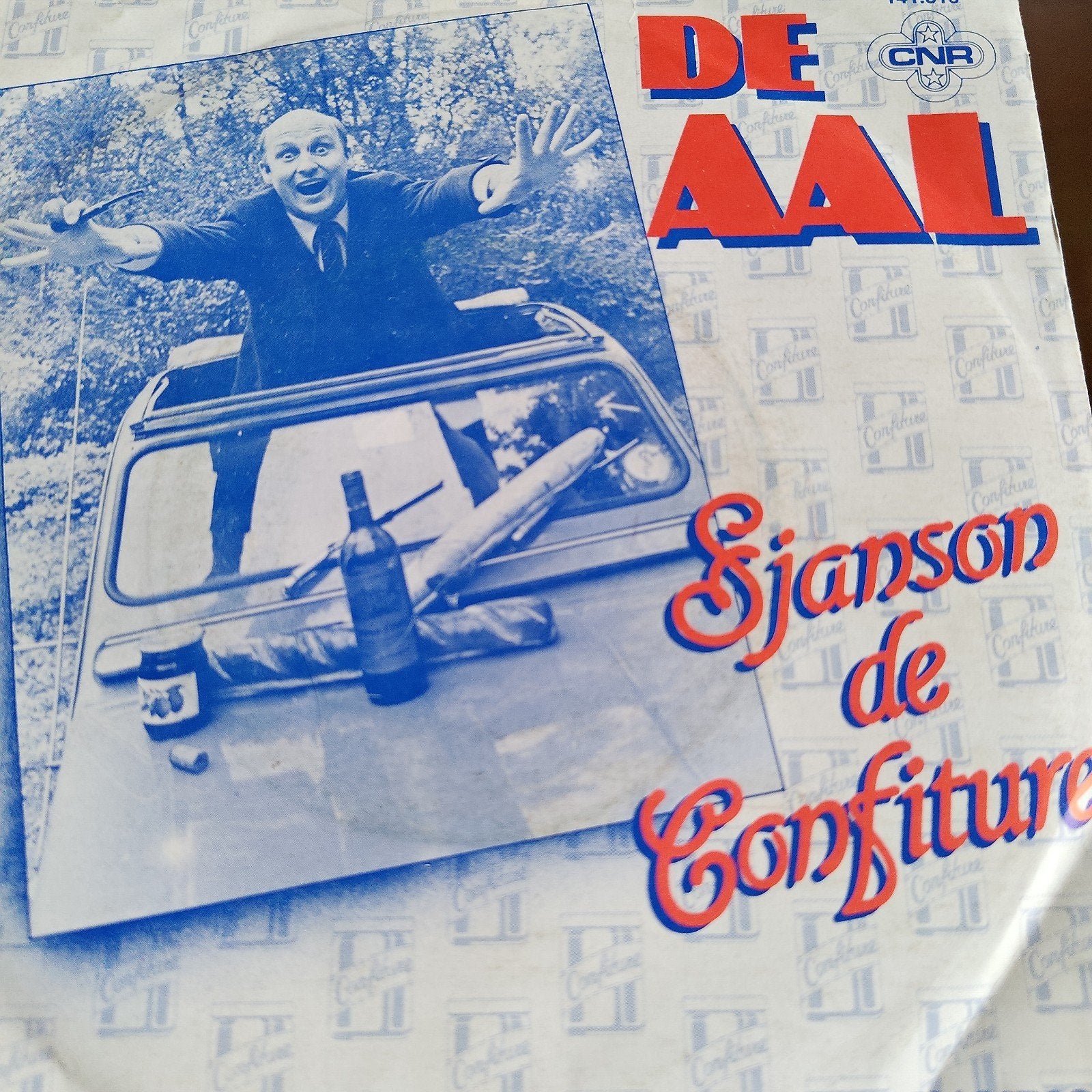 De Aal - Sjanson de Confiture (Single), Ophalen of Verzenden, Gebruikt, 7 inch