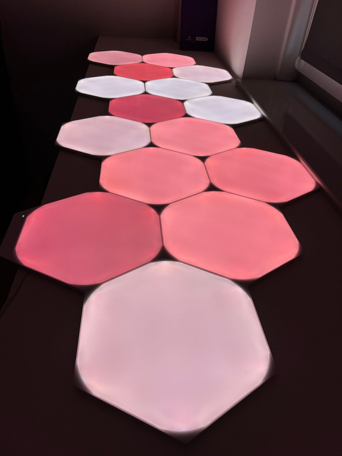 Nanoleaf Shapes Hexagons Starter Kit - 15 panelen, Ophalen, Overige merken, Kunststof, Meerkleurig