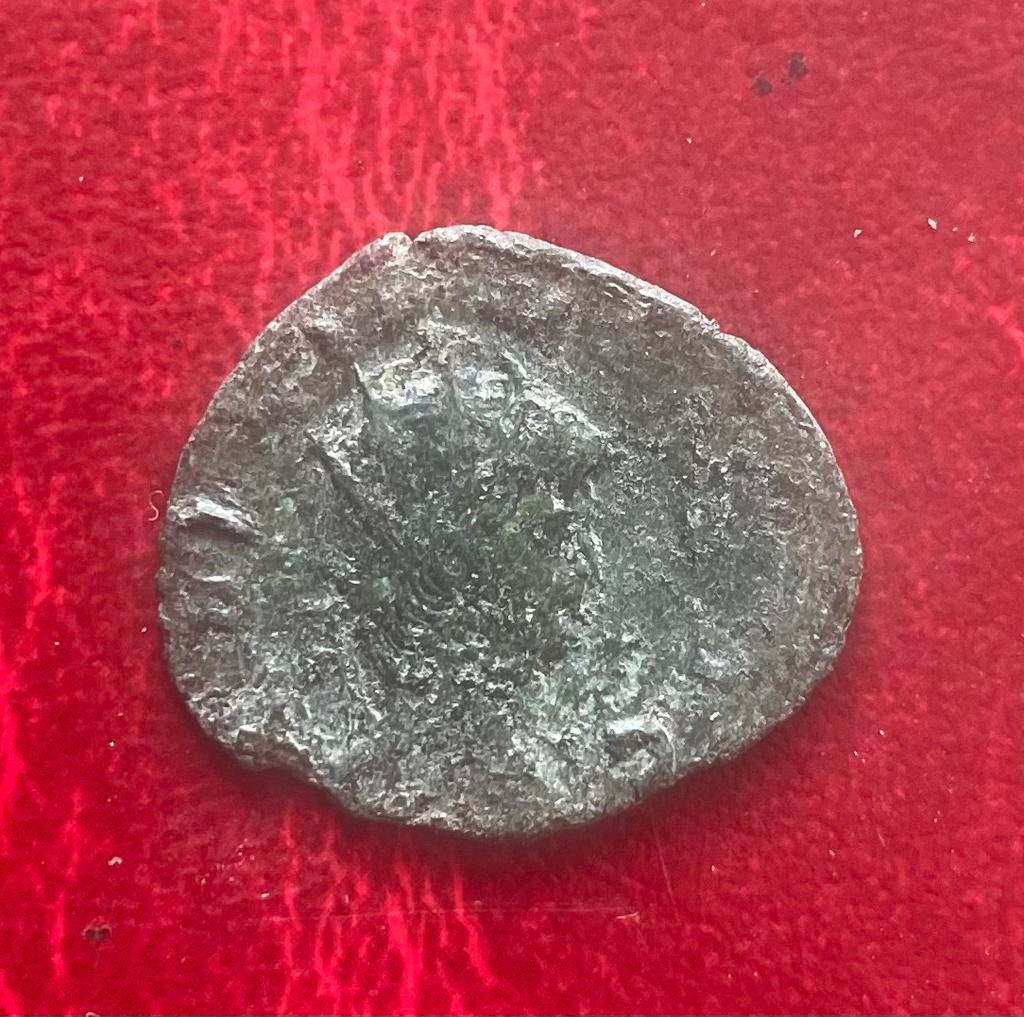 Romeinse bronzen munt Galienus 3e eeuw, Ophalen of Verzenden, Overige landen
