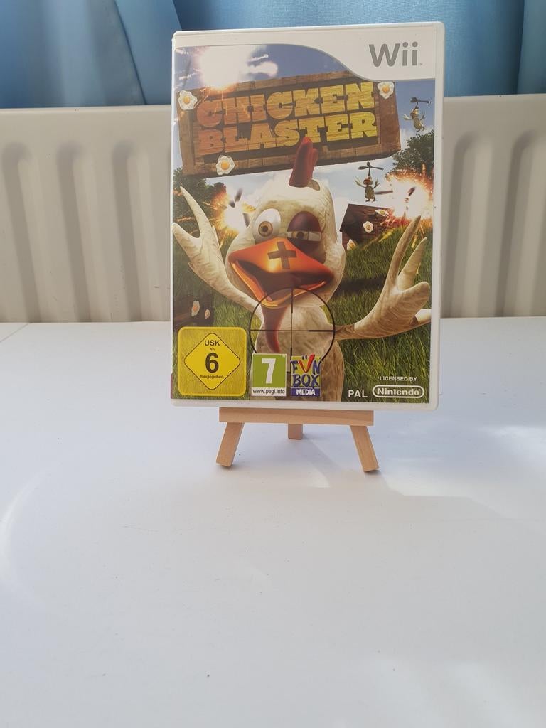 Chicken Blaster - Wii Game, Gebruikt, Shooter, Q, 1 speler