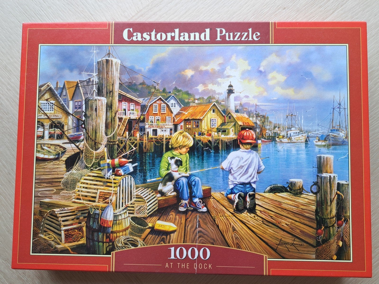 Puzzel 1000 stukjes, Ophalen, 500 t/m 1500 stukjes, Zo goed als nieuw