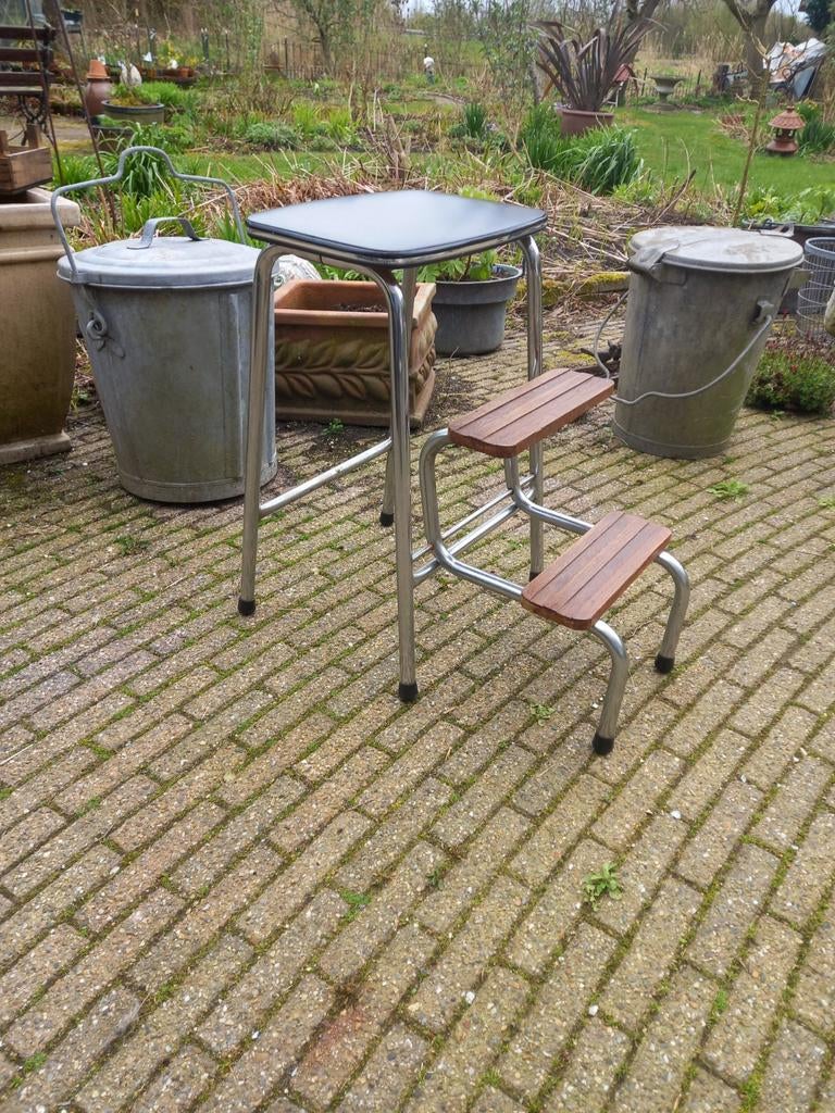 Retro keukentrapje, Ophalen of Verzenden, Huis en Inrichting