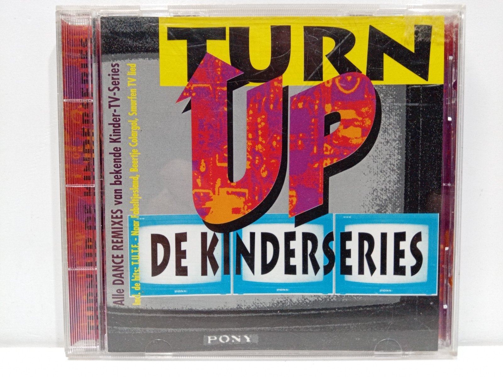 Turn Up De Kinderseries CD - Dance Remixes, Ophalen of Verzenden, Gebruikt, Muziek, Vanaf 10 jaar