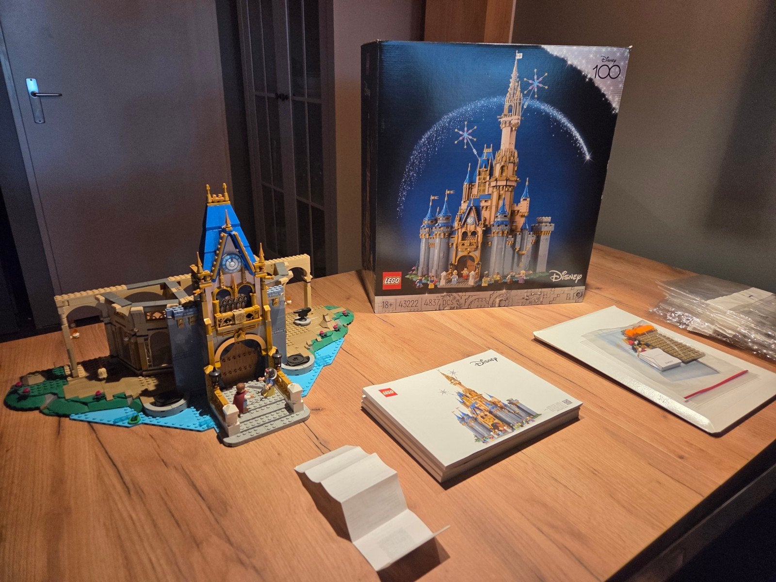 LEGO Disney Kasteel 43222, Ophalen of Verzenden, Zo goed als nieuw, Overige merken