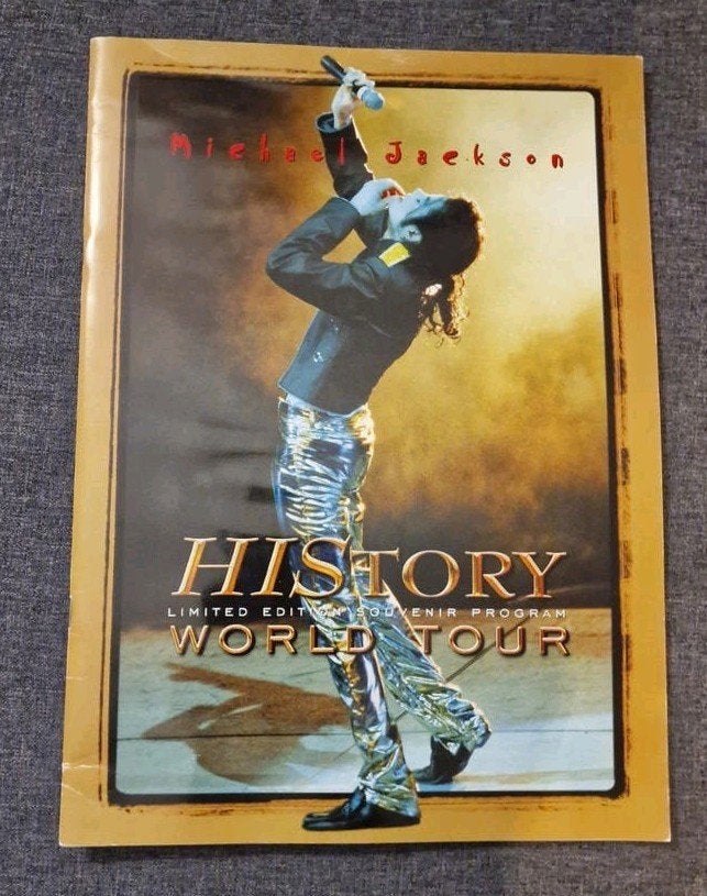 Zeldzaam Michael Jackson History Tourbook -Gelimiteerde Opla, Verzenden, Zo goed als nieuw