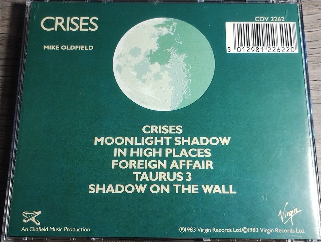 Mike Oldfield ‎– Crises, Ophalen of Verzenden, Zo goed als nieuw, Poprock