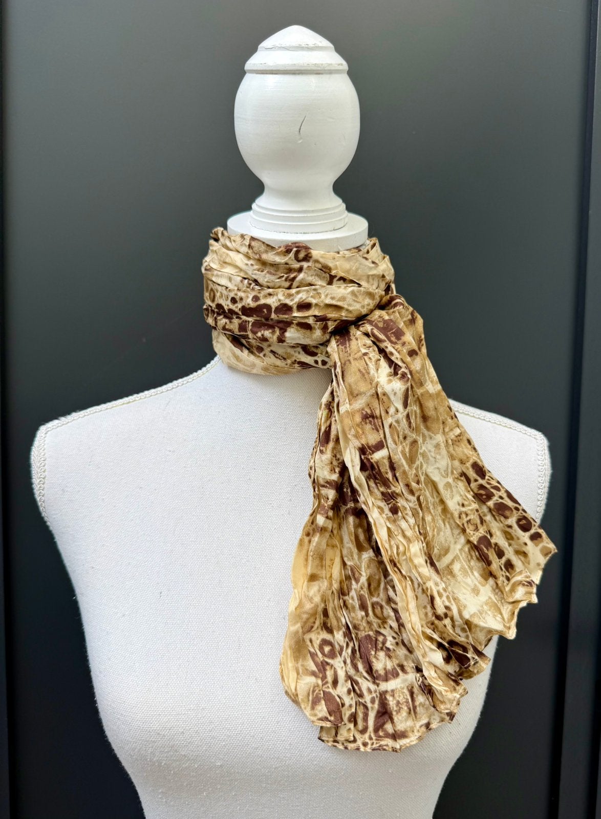 Nieuw! Romano 100% zijden sjaal - dierenprint, Ophalen of Verzenden, Nieuw, Sjaal