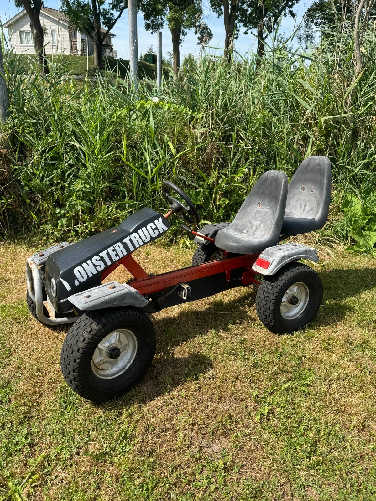 Mammut Skelter met Duozit - Monster Truck, Kinderen en Baby's, Speelgoed | Buiten | Skelters, Ophalen, Gebruikt, Mammoet, Duozit
