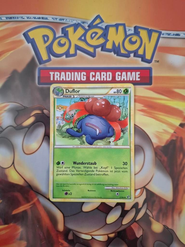 Gloom 27/90 Heartgold&Soulsilver Undaunted pokemon Duits, Ophalen of Verzenden, Gebruikt, Losse kaart