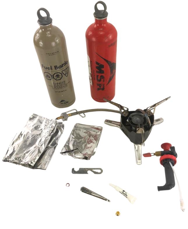 MSR XGK-EX - BENZINE/DIESEL/KEROSINE BRANDER, Gebruikt, Ophalen of Verzenden, MSR, MSR