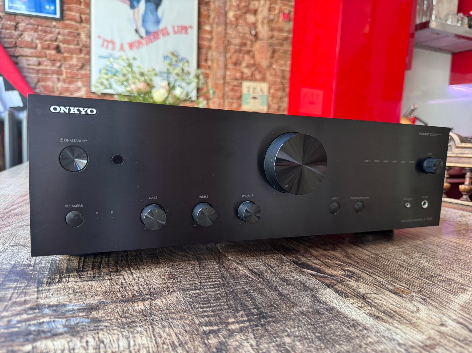 Onkyo A-9030 Integrated amplifier ….. Incredible condition., Ophalen of Verzenden, Zo goed als nieuw, Onkyo, Minder dan 60 watt