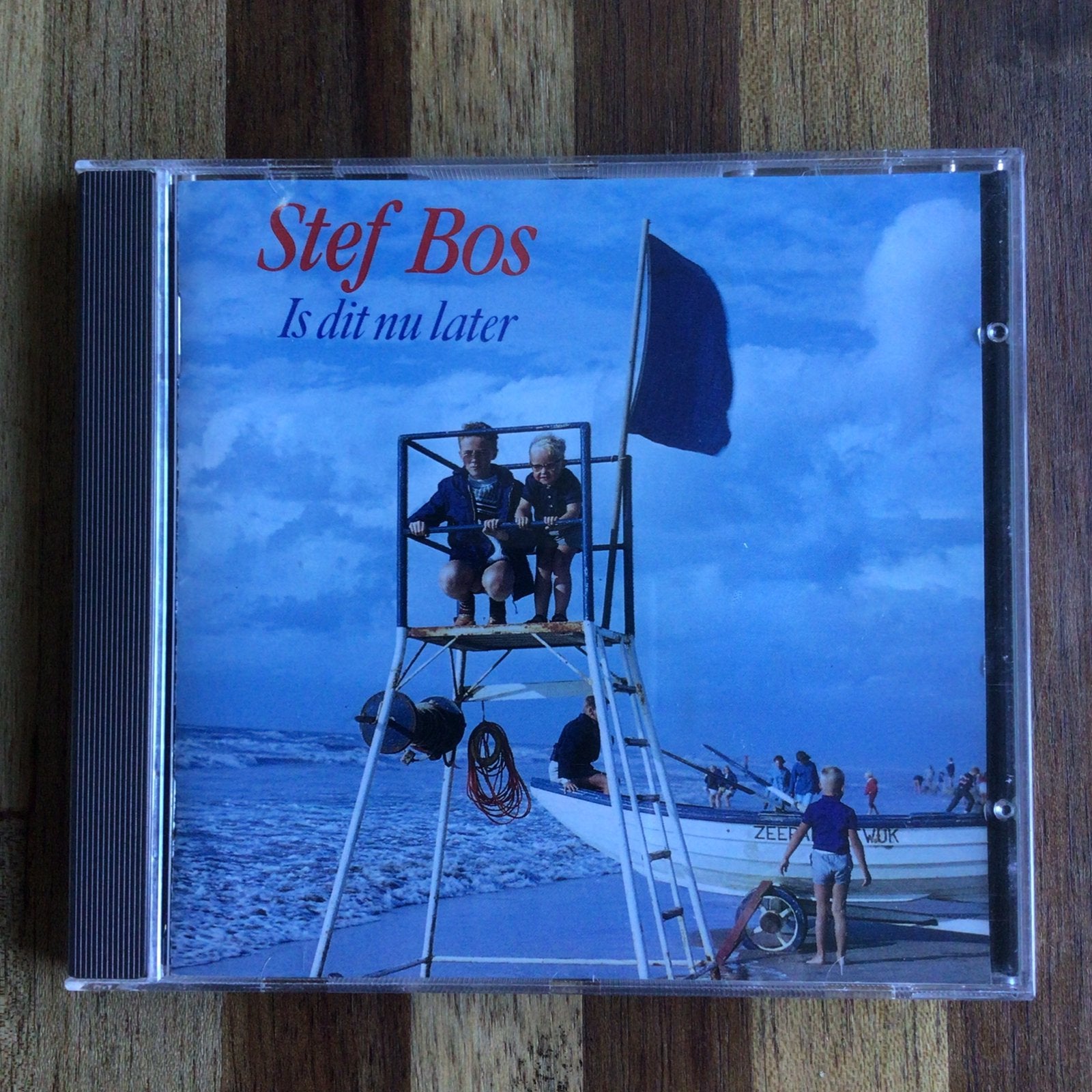 Stef Bos - is dit nu later, Ophalen of Verzenden, Zo goed als nieuw, Levenslied of Smartlap