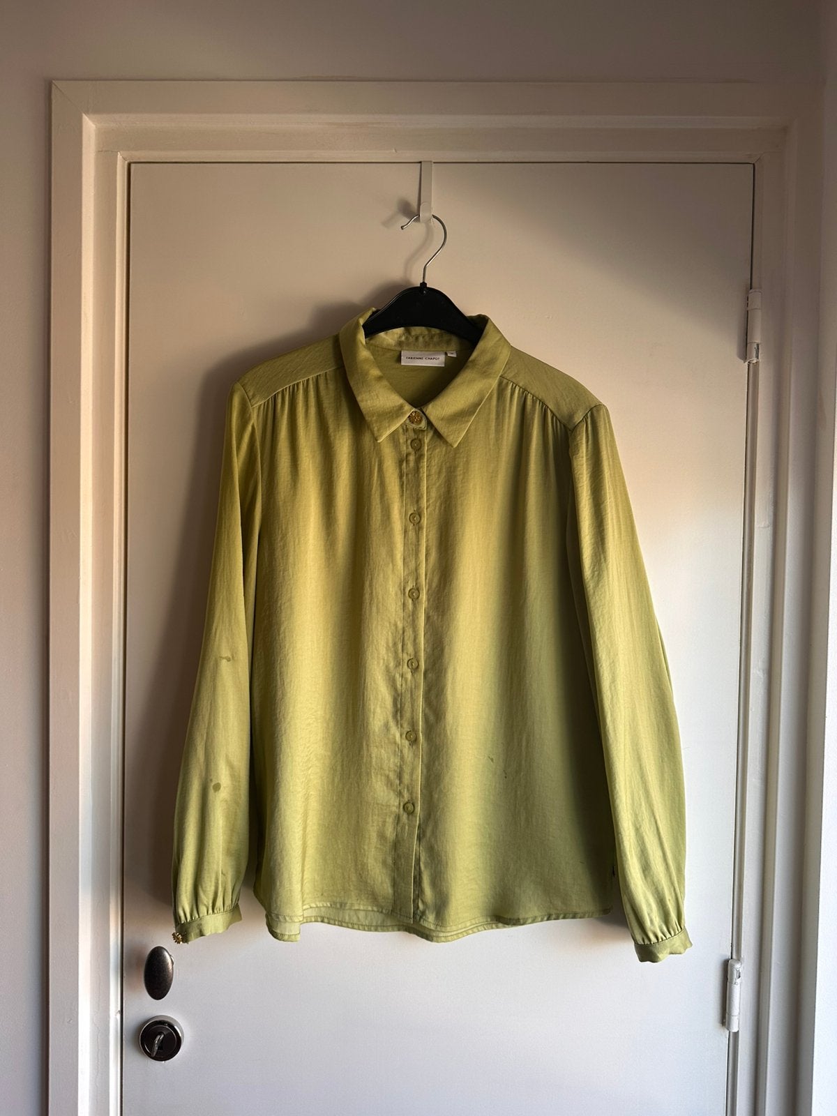 Fabienne Chapot - Mira Solid Blouse - Maat 38, Ophalen of Verzenden, Gedragen, Maat 38/40 (M), Groen