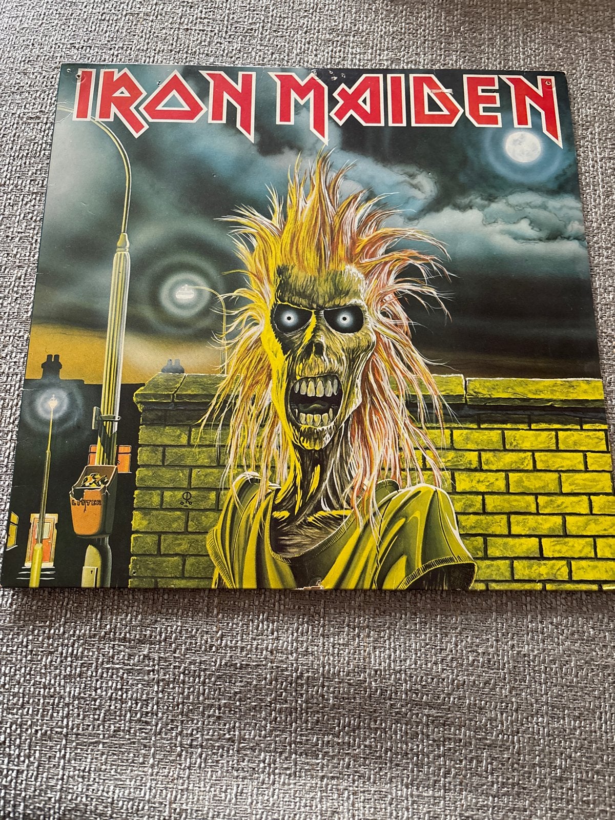 Iron Maiden - Iron Maiden LP (Originele Persing), LP, Gebruikt, Hard Rock, Originele persing
